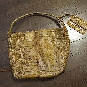 Simply vera Vera wang bag with clutch